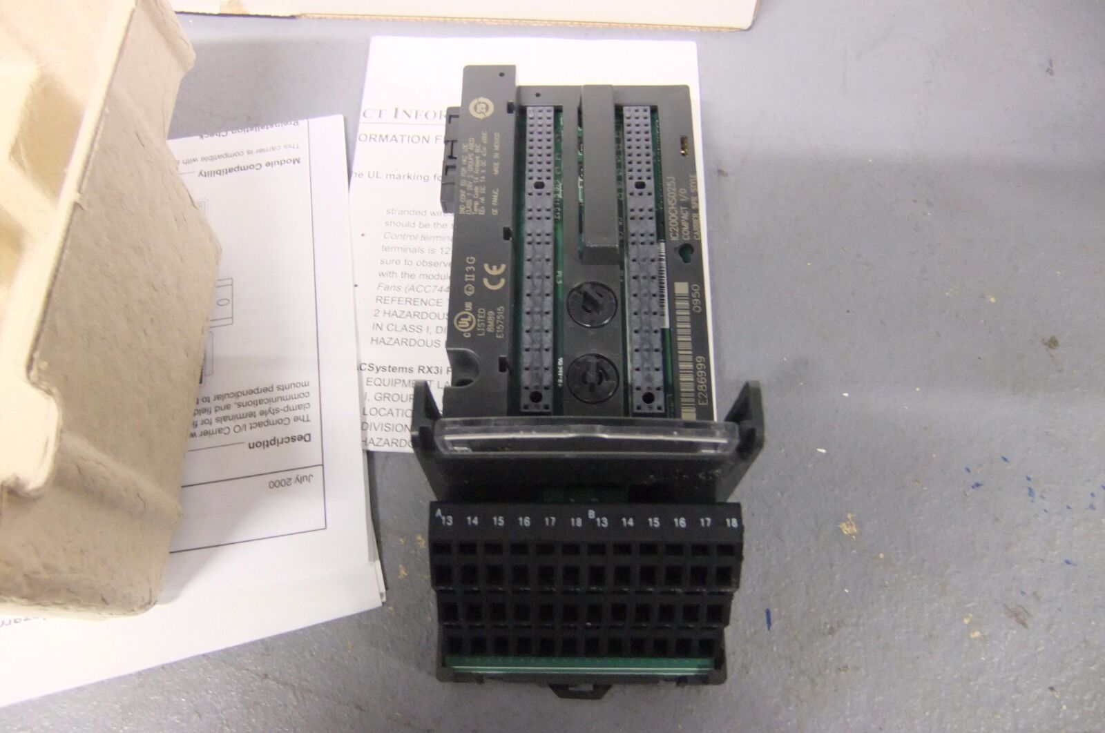 GE IC200ALG265 模擬電壓輸出模塊 控制器 全新原裝