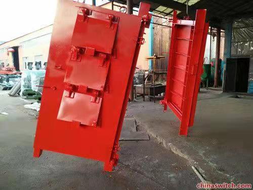 出售抗地壓緩沖風(fēng)門 抗地壓沖擊無(wú)壓平衡風(fēng)門 礦用抗地壓風(fēng)門